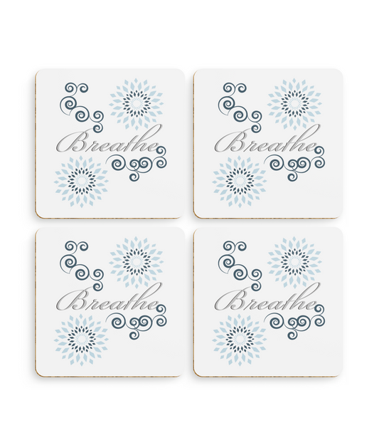 Breathe 4-Piece Coaster Set